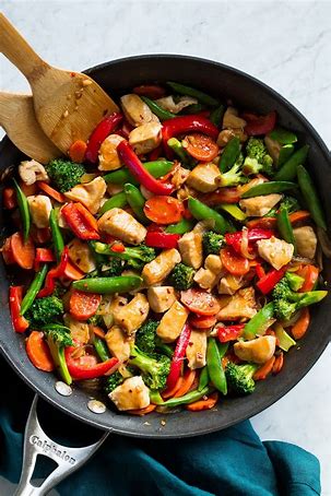 Stir Fried Chicken
